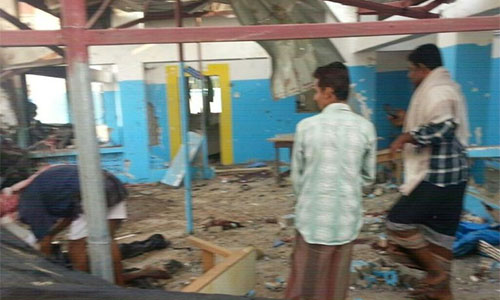 La agresión saudí no respeta las instalaciones médicas
